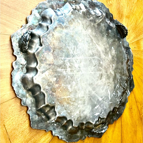 Silver serving tray - Picture 3 of 3
